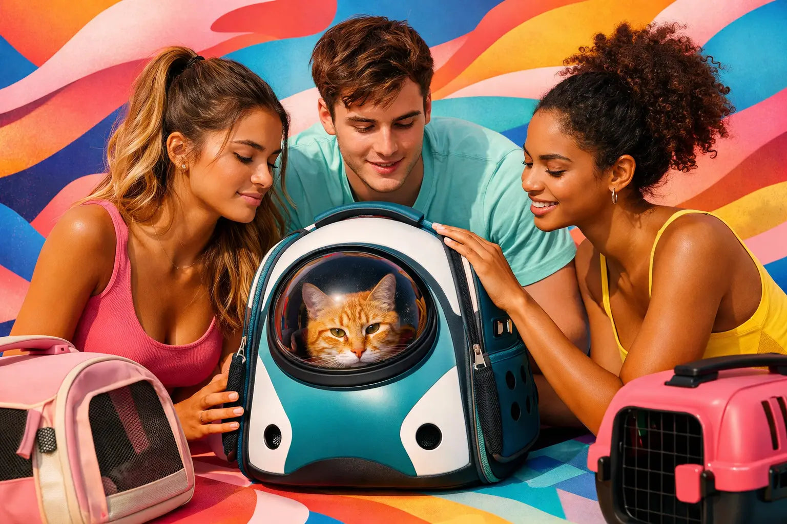 Cat Carrier for Vet Anxiety That Builds Calm