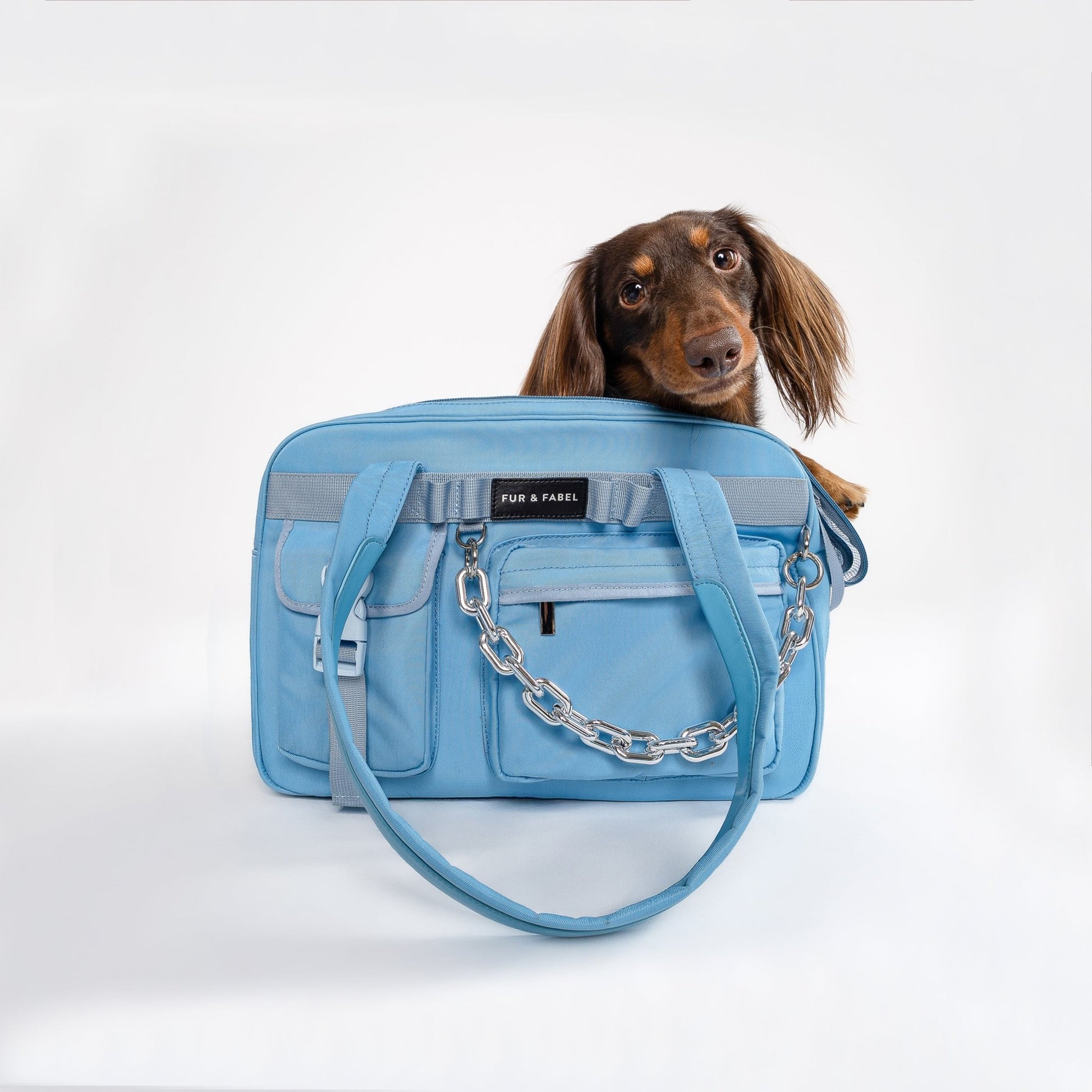 AERO Pet Carrier in Cosmic Blue - FUR & FABEL