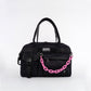 AERO Pet Carrier in Jet Black - FUR & FABEL
