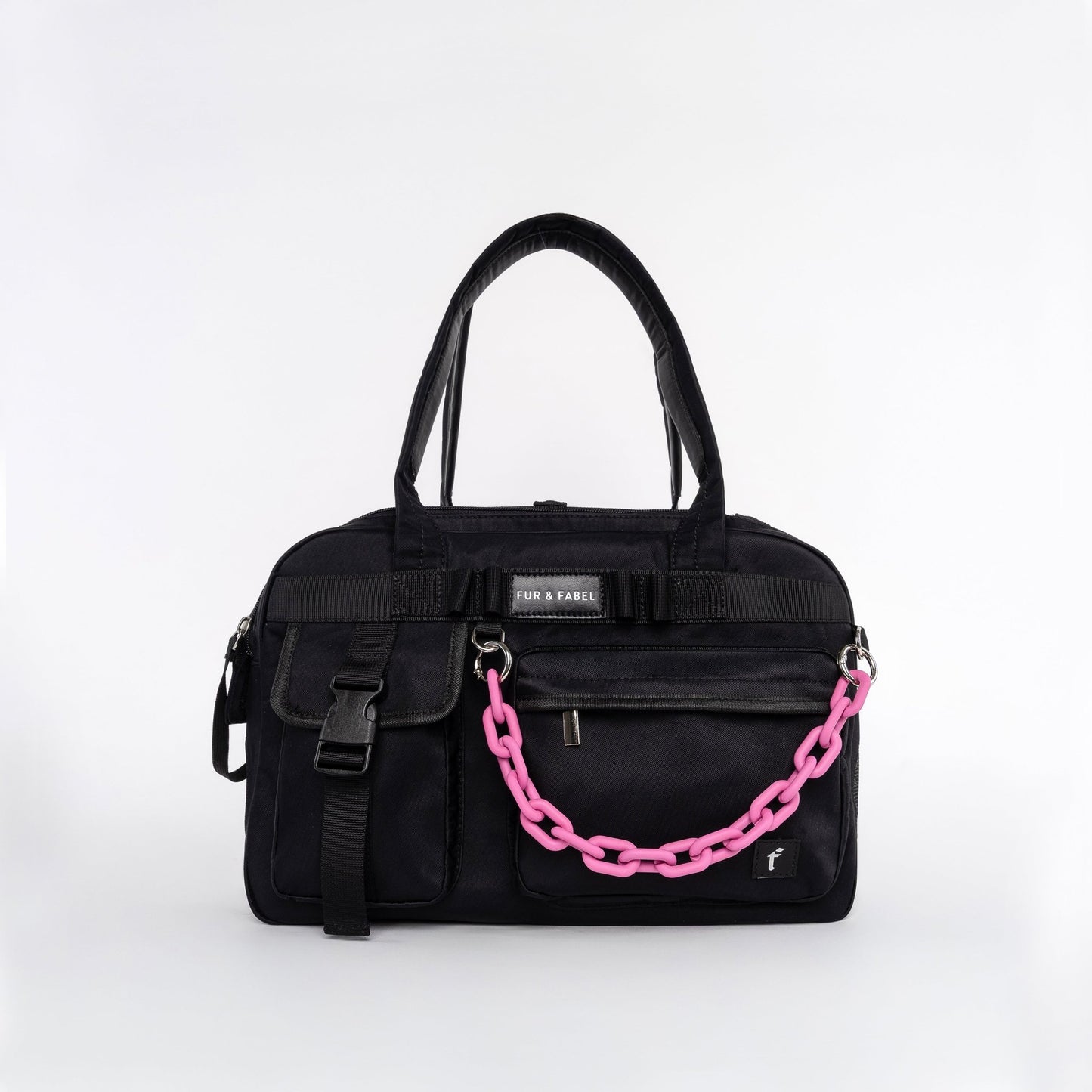AERO Pet Carrier in Jet Black - FUR & FABEL