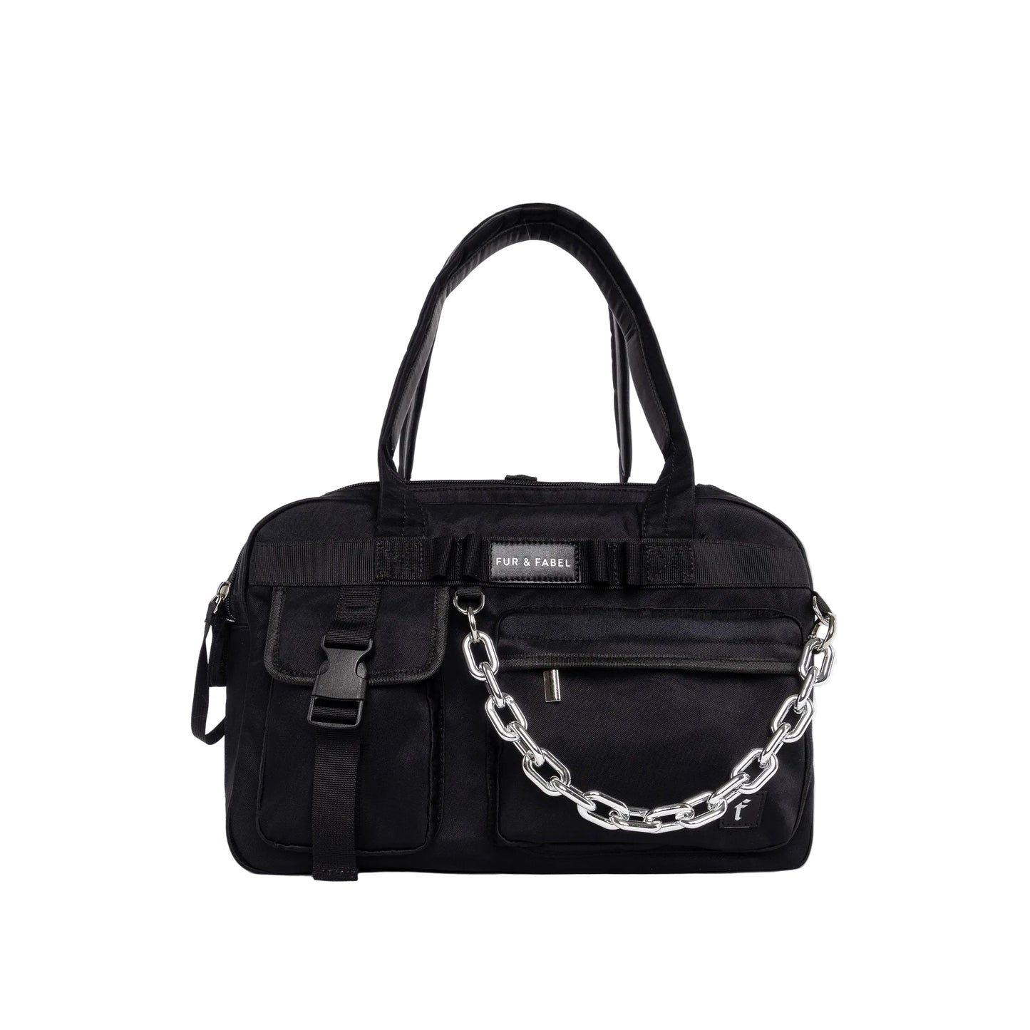 AERO Pet Carrier in Jet Black - FUR & FABEL
