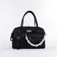 AERO Pet Carrier in Jet Black - FUR & FABEL