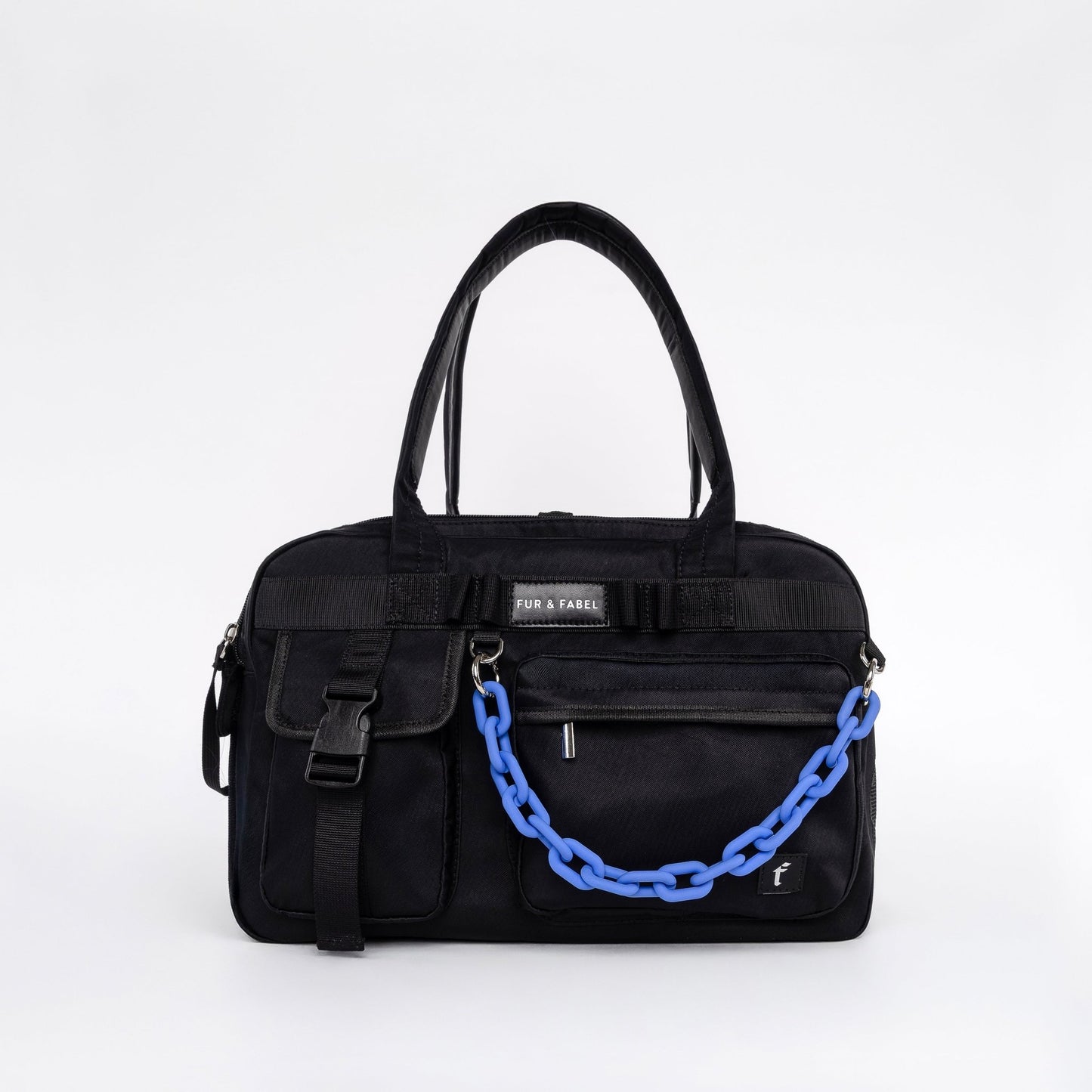 AERO Pet Carrier in Jet Black - FUR & FABEL