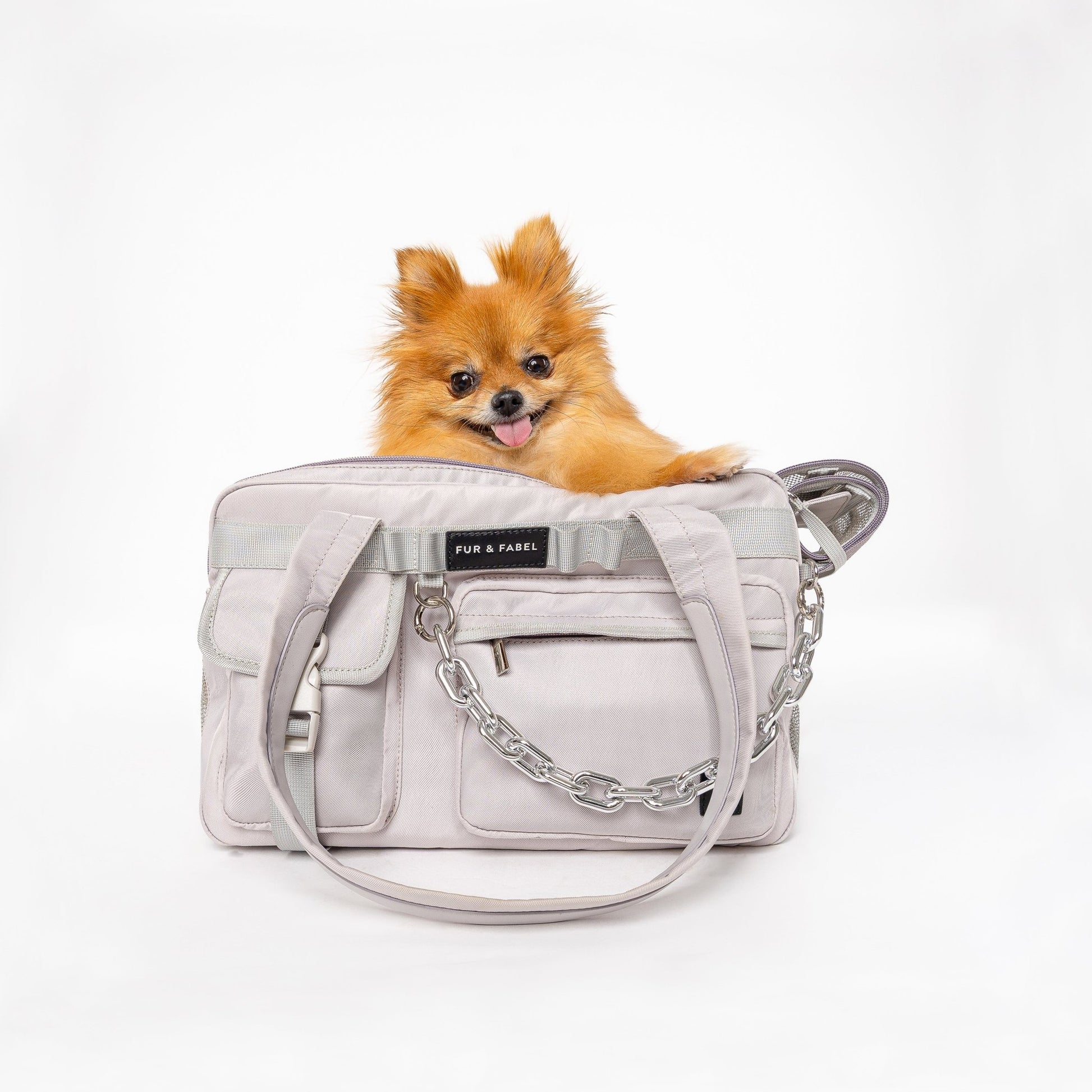 AERO Pet Carrier in Lunar Gray - FUR & FABEL
