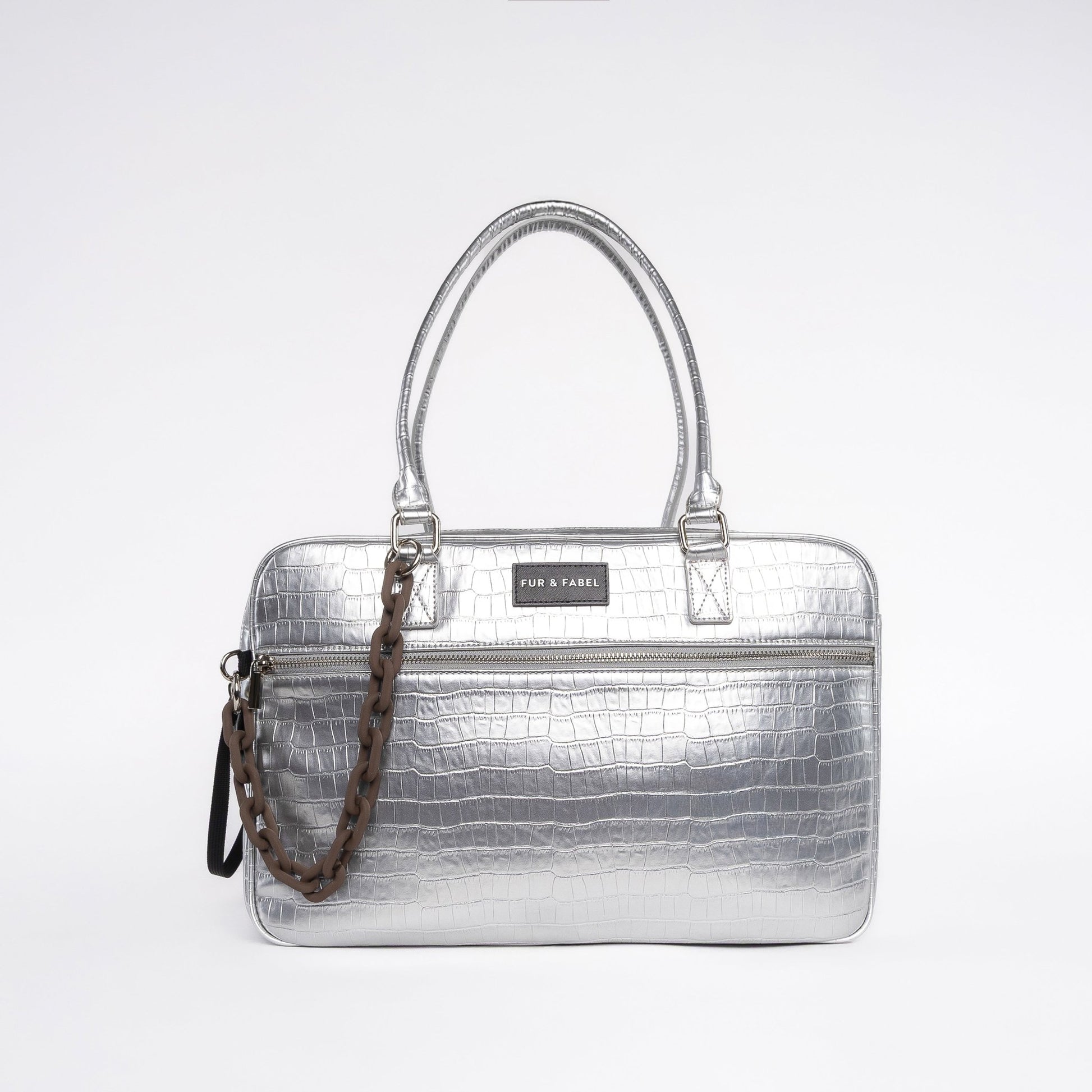 APEX Pet Carrier in Atomic Silver - FUR & FABEL
