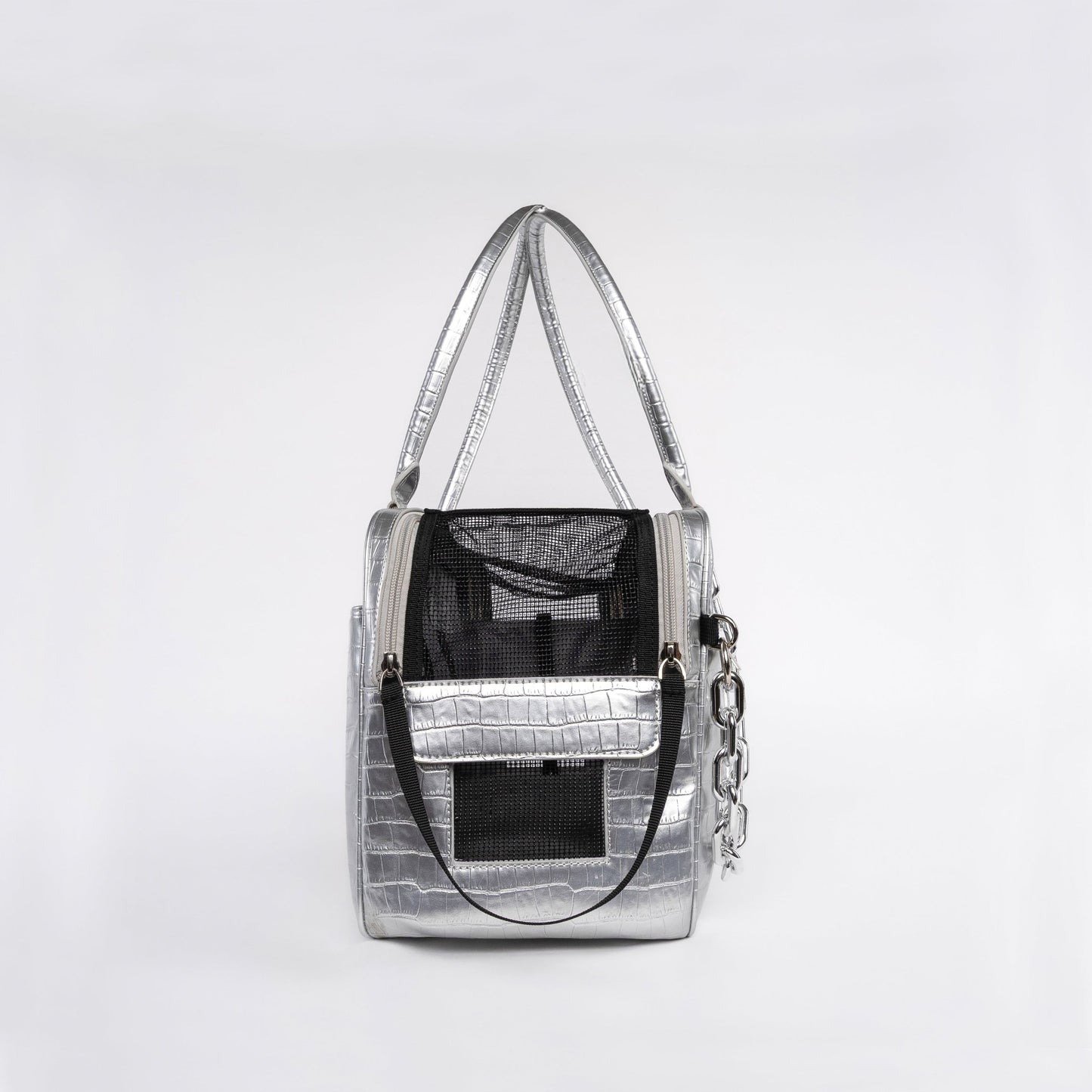 APEX Pet Carrier in Atomic Silver - FUR & FABEL