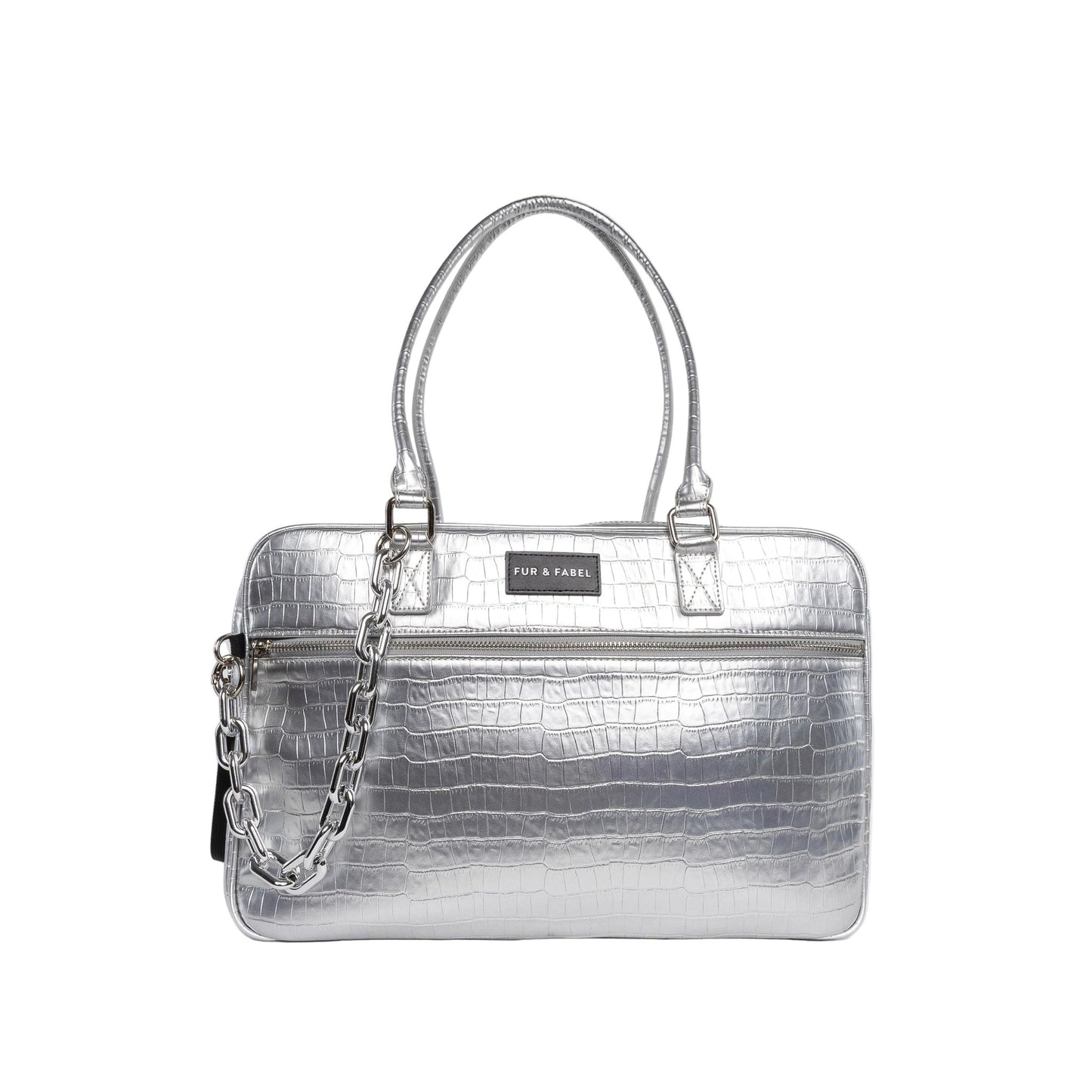 APEX Pet Carrier in Atomic Silver - FUR & FABEL