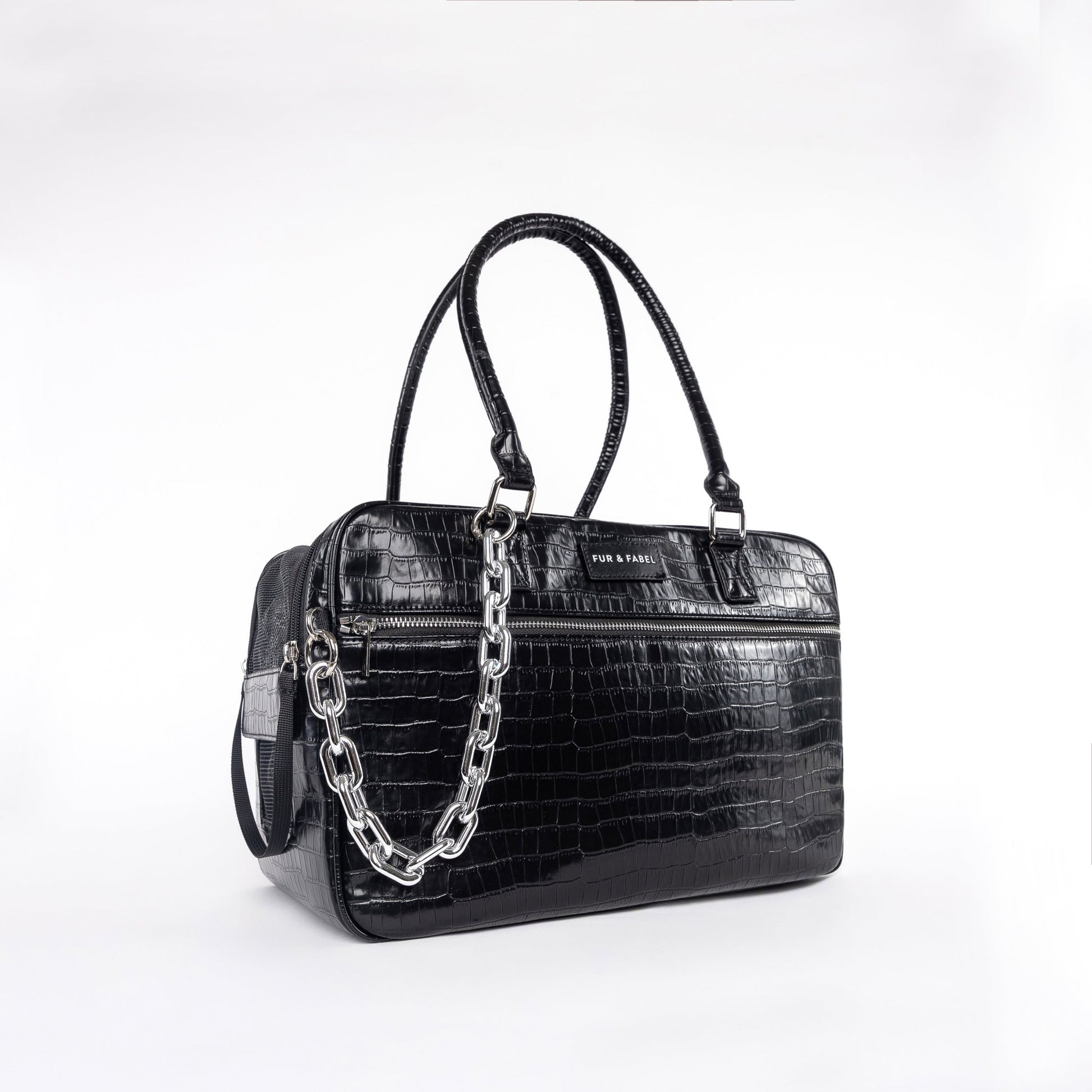 APEX Pet Carrier in Galaxy Black - FUR & FABEL