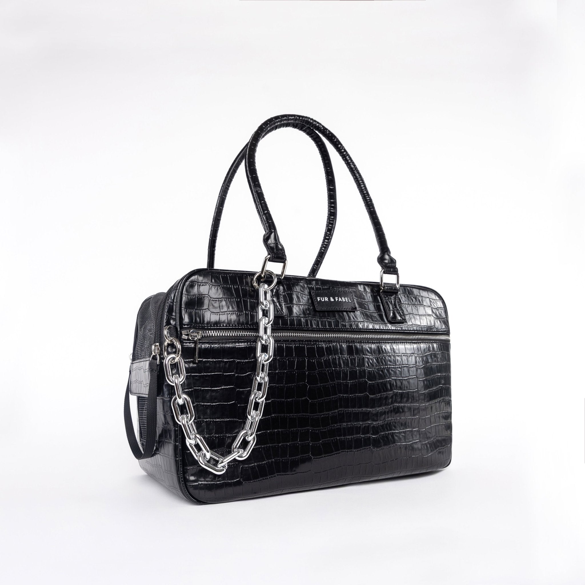 APEX Pet Carrier in Galaxy Black - FUR & FABEL